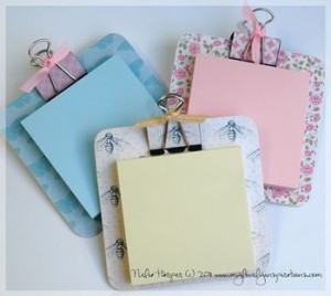 Em: http://www.mylovelyinspirations.com/harper-designs/2011/04/coaster-post-it-note-holders.html